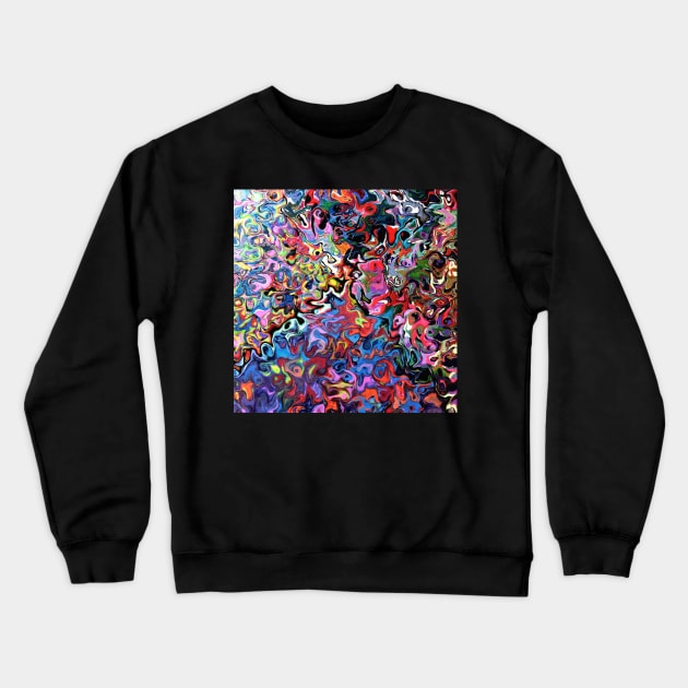 Candy Land - Original Abstract Design Crewneck Sweatshirt by artsydevil